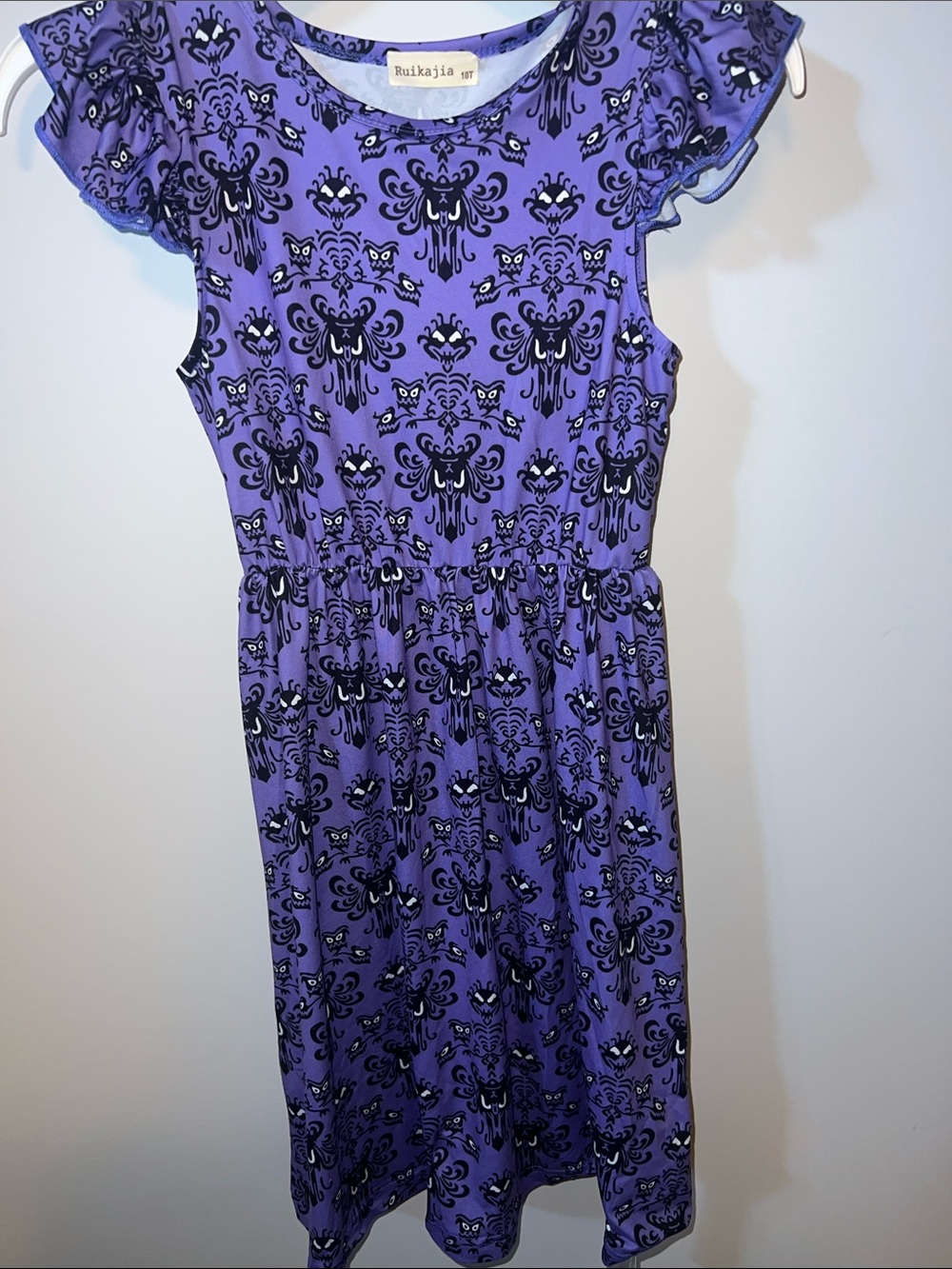 Purple Disney Haunted Mansion Printed Girls' Dress/ Nightgown